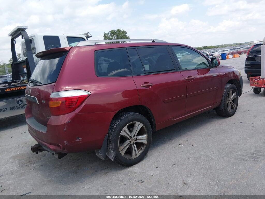 JTEES43A982007245 2008 TOYOTA HIGHLANDER photo no. 4