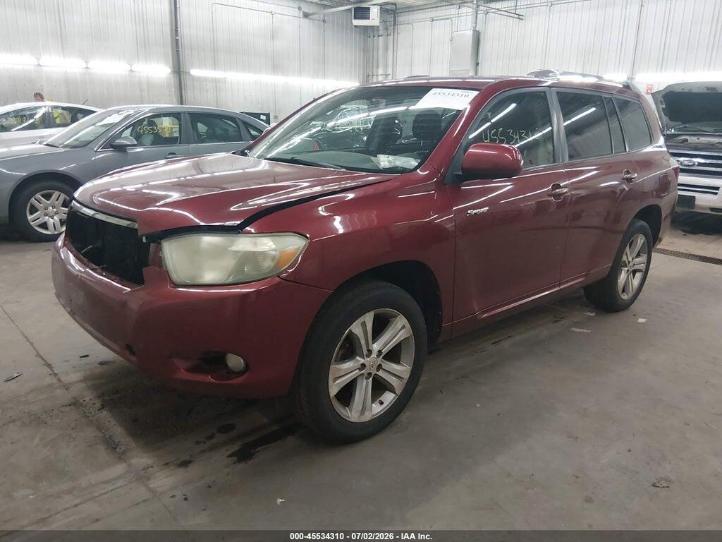 JTEES43A382044890 2008 TOYOTA HIGHLANDER photo no. 2
