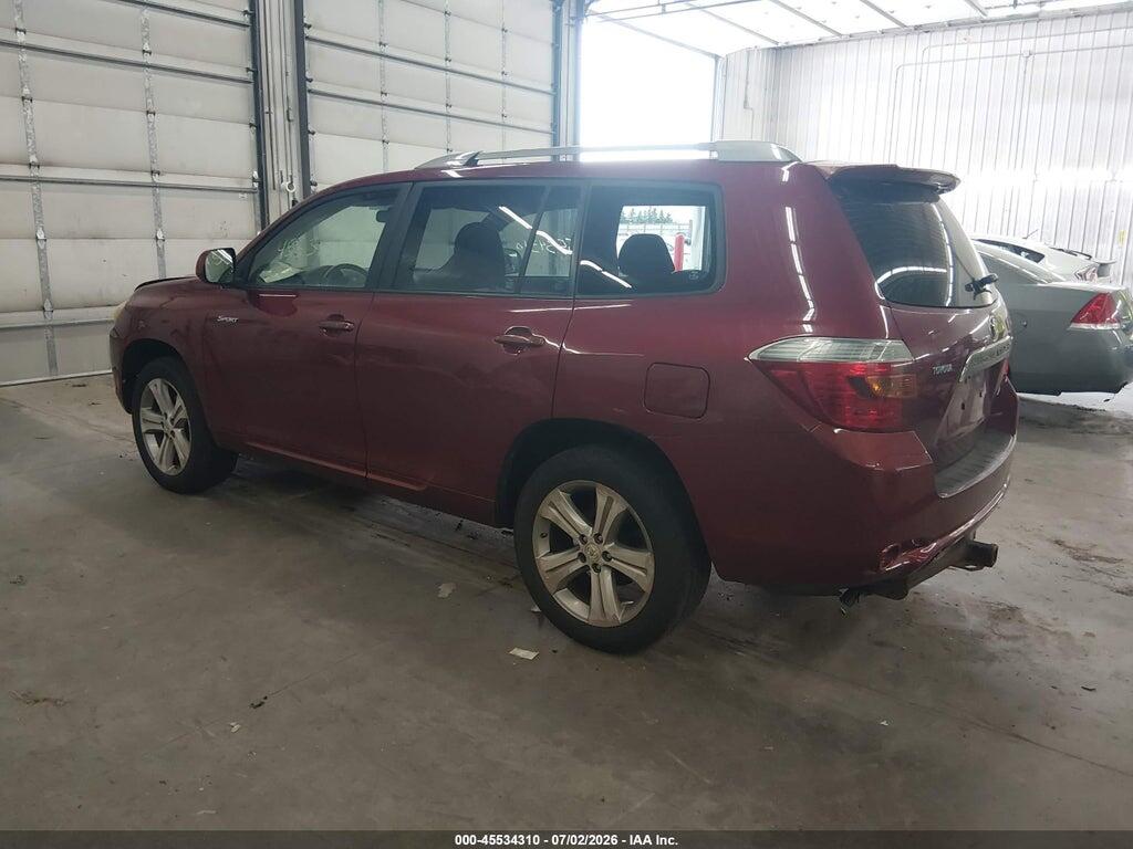 JTEES43A382044890 2008 TOYOTA HIGHLANDER photo no. 3