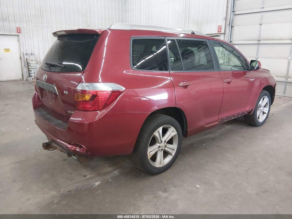 JTEES43A382044890 2008 TOYOTA HIGHLANDER photo no. 4
