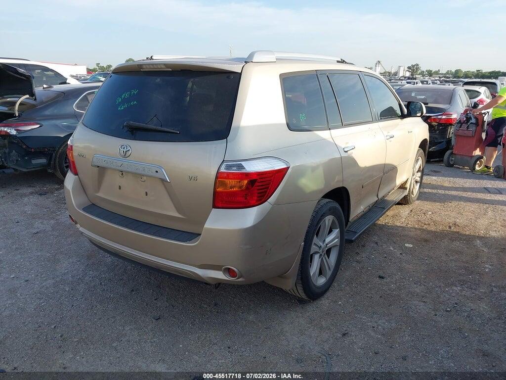 JTEDS42A382053831 2008 TOYOTA HIGHLANDER photo no. 4