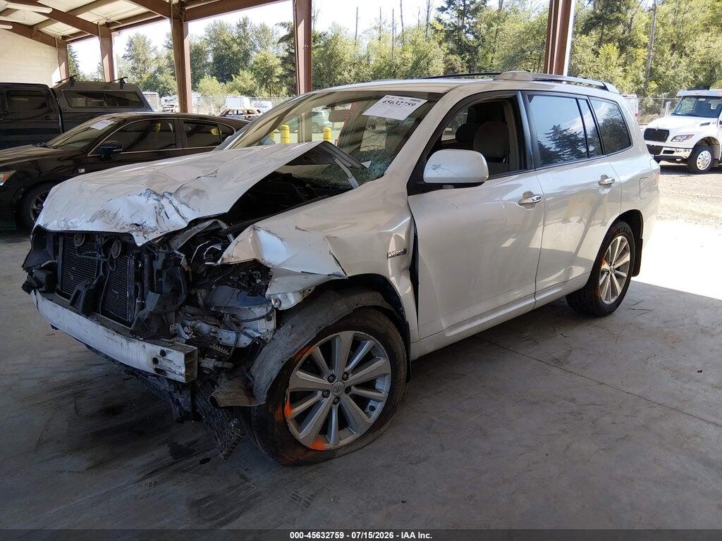 JTEEW41A682009929 2008 TOYOTA HIGHLANDER HYBRID photo no. 2