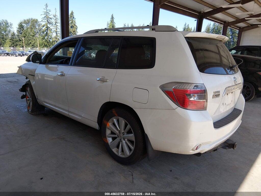 JTEEW41A682009929 2008 TOYOTA HIGHLANDER HYBRID photo no. 3
