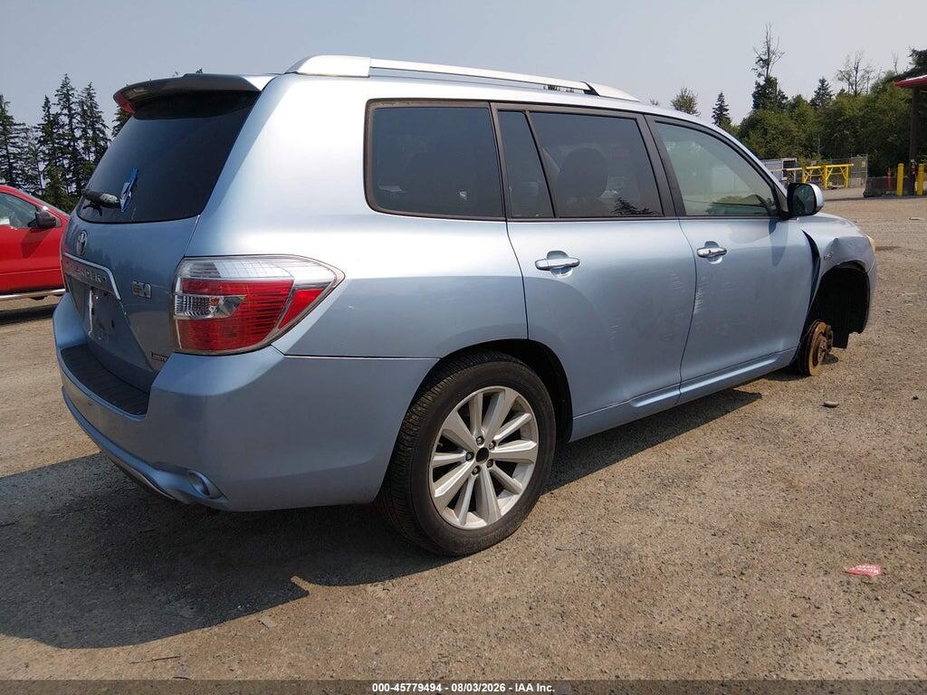 JTEEW44A182010935 2008 TOYOTA HIGHLANDER HYBRID photo no. 4