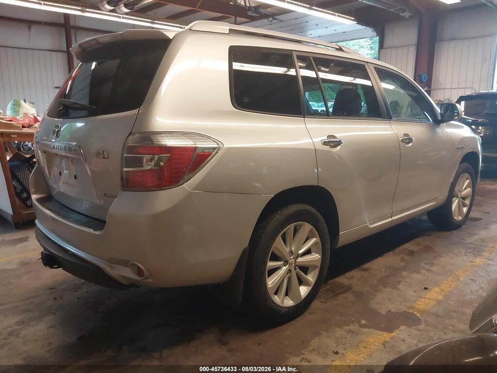 JTEEW44A582005656 2008 TOYOTA HIGHLANDER HYBRID photo no. 4