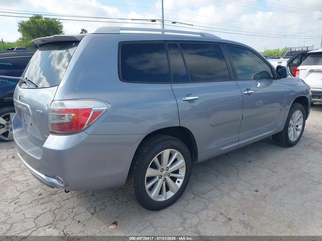JTEEW44A382022584 2008 TOYOTA HIGHLANDER HYBRID photo no. 4