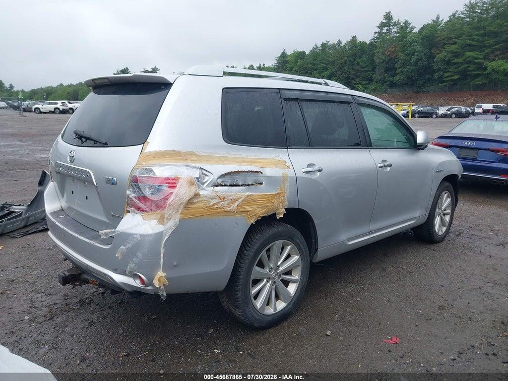 JTEEW44A582025132 2008 TOYOTA HIGHLANDER HYBRID photo no. 4