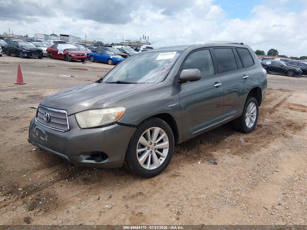 JTEEW41A382016871 2008 TOYOTA HIGHLANDER HYBRID photo no. 2
