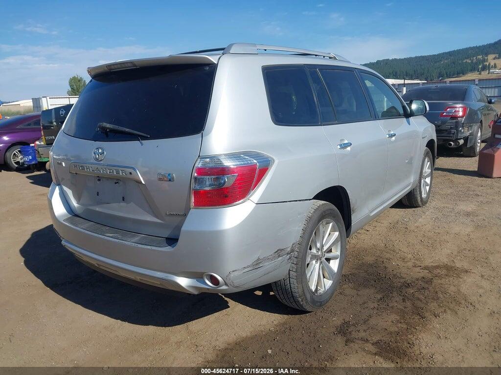 JTEEW44A182009428 2008 TOYOTA HIGHLANDER HYBRID photo no. 4