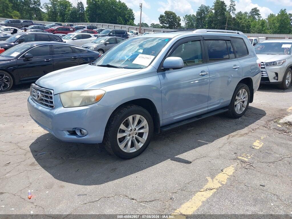 JTEEW44A782012219 2008 TOYOTA HIGHLANDER HYBRID photo no. 2