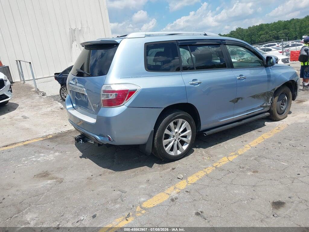 JTEEW44A782012219 2008 TOYOTA HIGHLANDER HYBRID photo no. 4