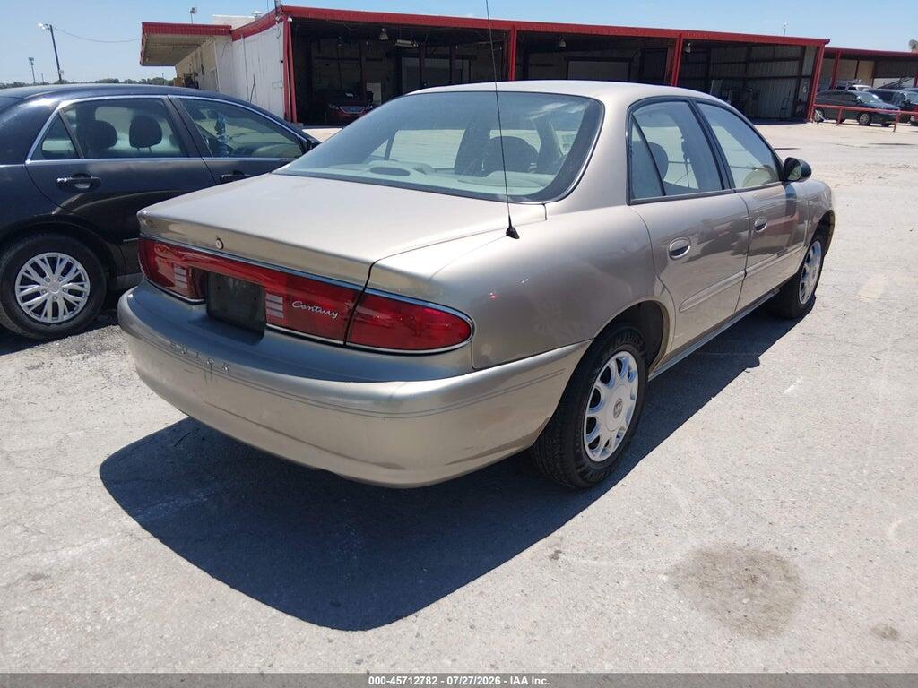 2G4WS52J331276622 2003 BUICK CENTURY photo no. 4