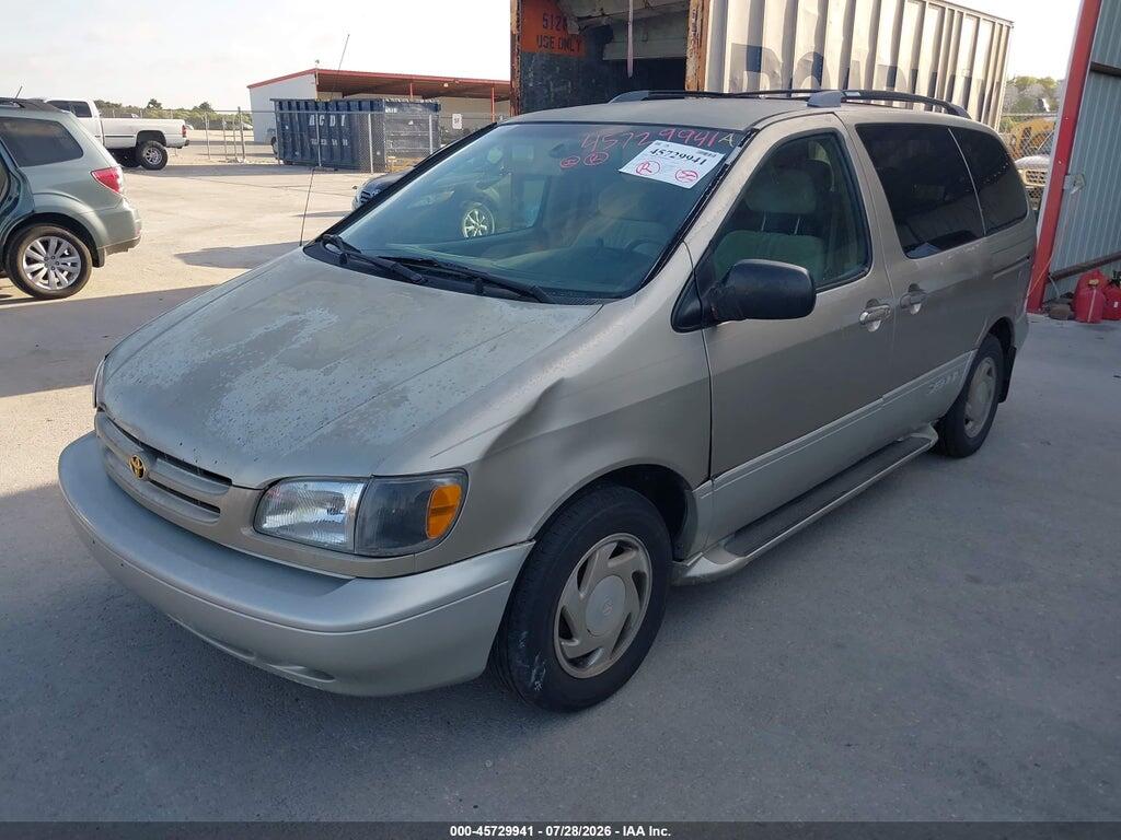 4T3ZF13C9YU273737 2000 TOYOTA SIENNA photo no. 2