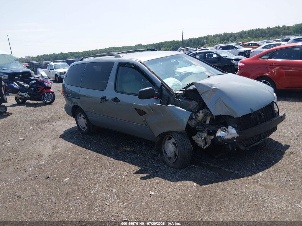 4T3ZF13C8YU302340 2000 TOYOTA SIENNA photo no. 1