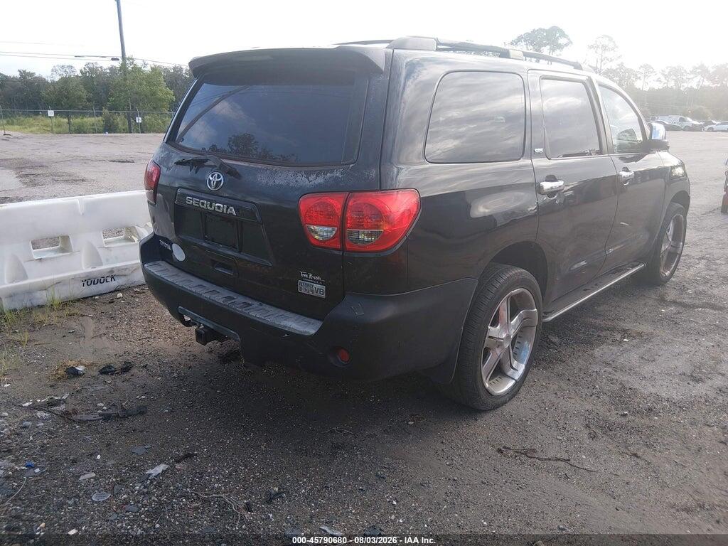 5TDZY64A48S008939 2008 TOYOTA SEQUOIA photo no. 4