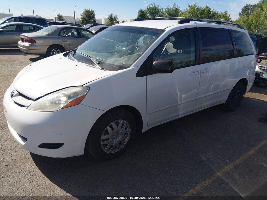 5TDZK23C78S144897 2008 TOYOTA SIENNA photo no. 2