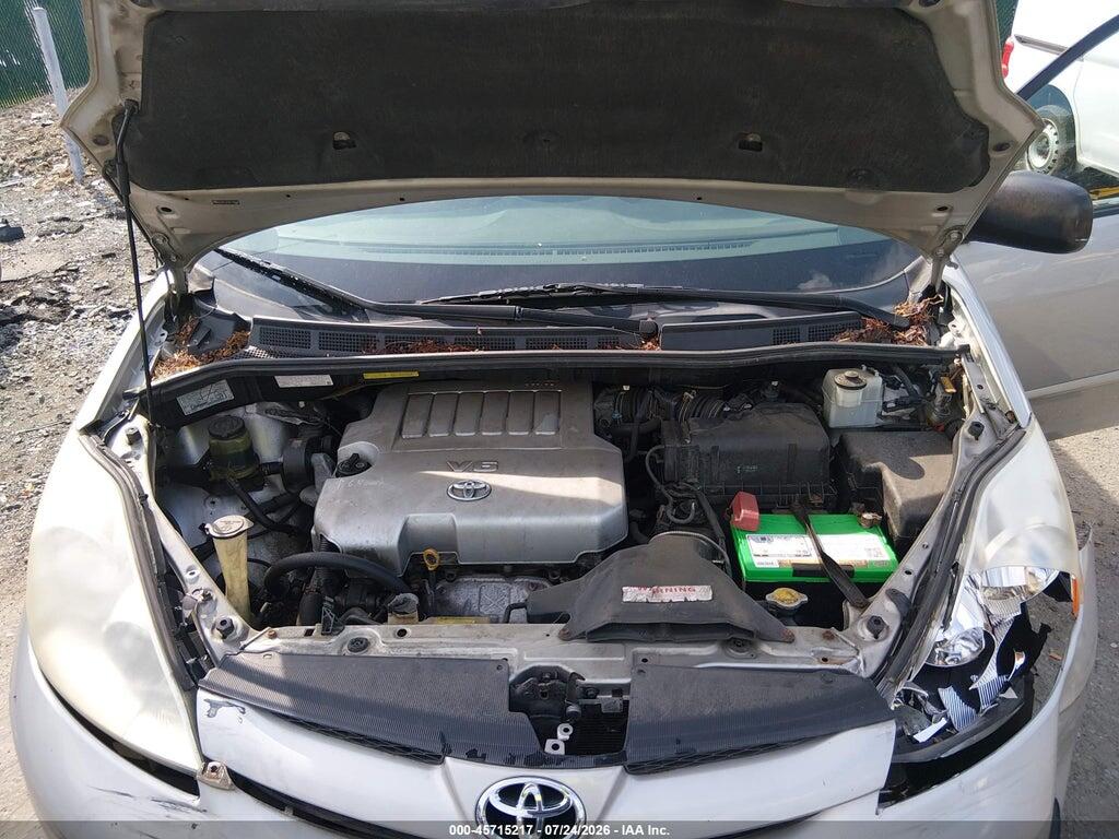 5TDZK23C98S199366 2008 TOYOTA SIENNA photo no. 10