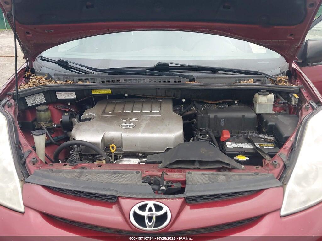 5TD2K23C185205029 2008 TOYOTA SIENNA photo no. 10