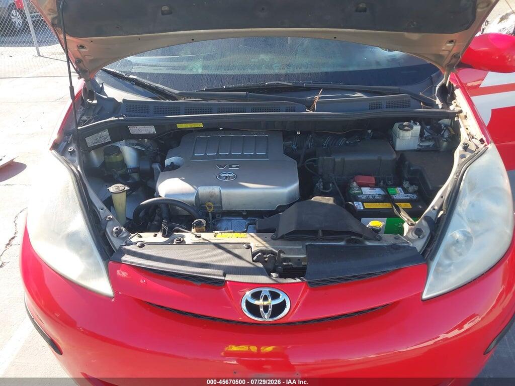 5TDZK23C28S190380 2008 TOYOTA SIENNA photo no. 10