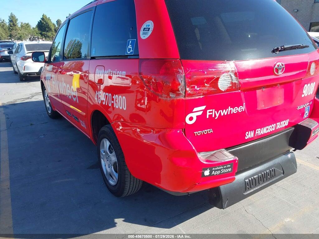 5TDZK23C28S190380 2008 TOYOTA SIENNA photo no. 6