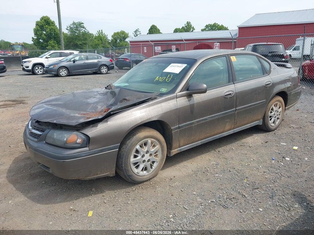 2G1WF52E539436005 2003 CHEVROLET IMPALA photo no. 2