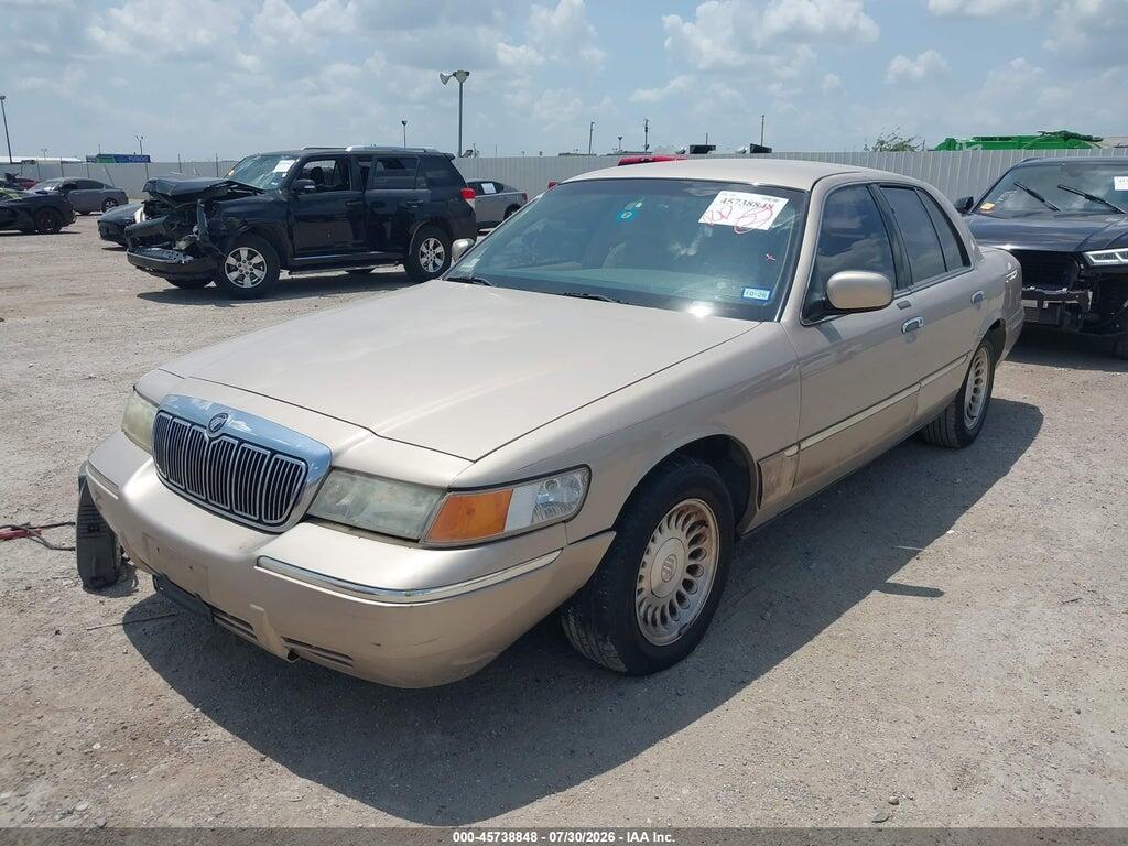 2MEFM75W4WX612375 1998 MERCURY GRAND MARQUIS photo no. 2