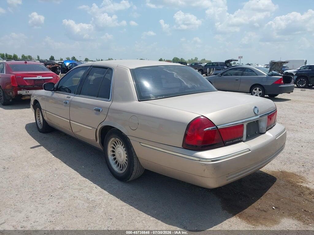 2MEFM75W4WX612375 1998 MERCURY GRAND MARQUIS photo no. 3