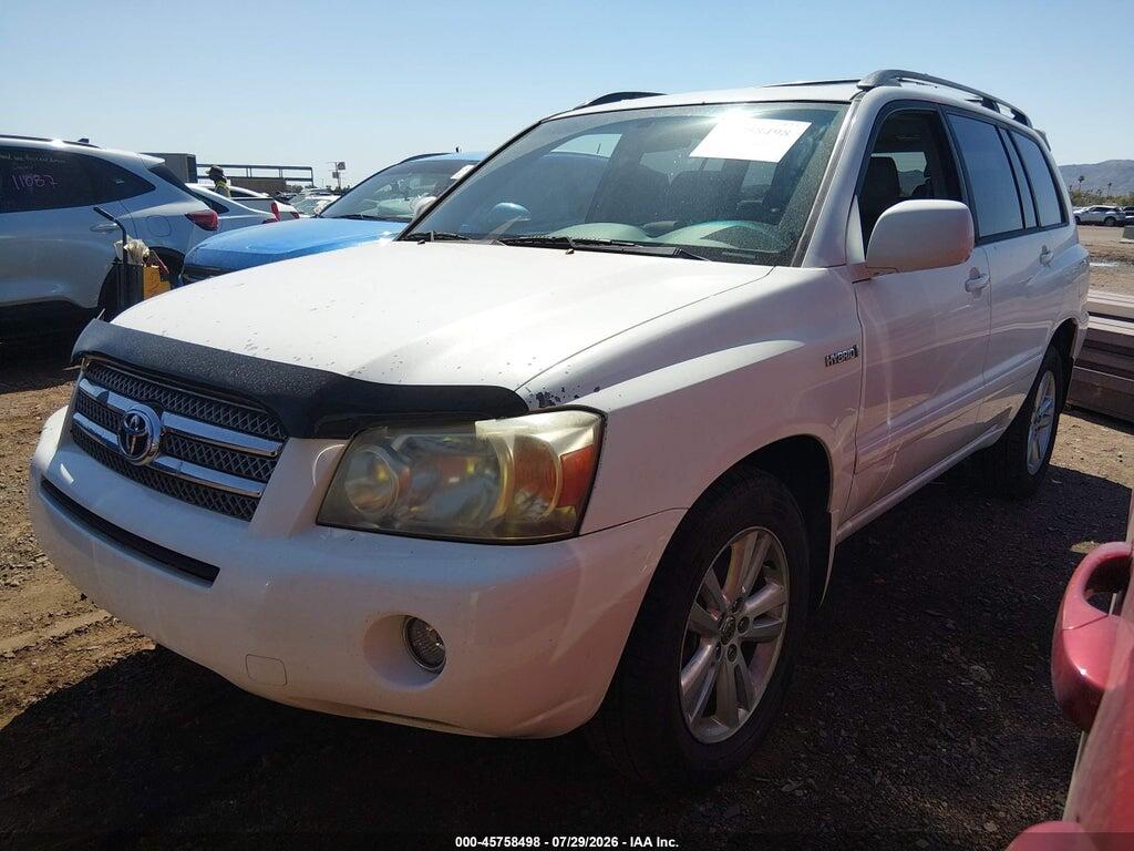 JTEDW21AX60014737 2006 TOYOTA HIGHLANDER HYBRID photo no. 2