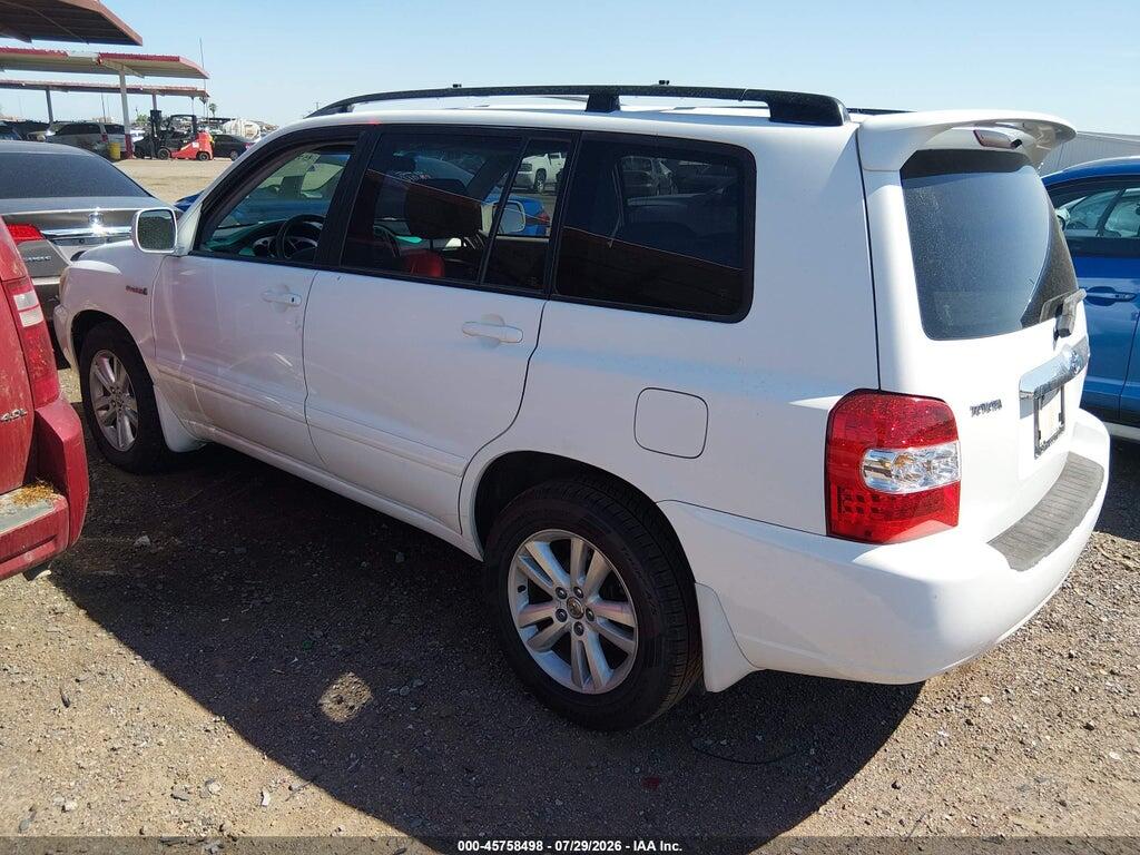 JTEDW21AX60014737 2006 TOYOTA HIGHLANDER HYBRID photo no. 3
