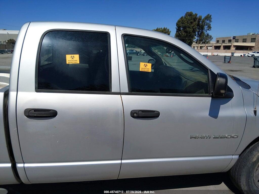 3D7KA28D63G825734 2003 DODGE RAM 2500 photo no. 5