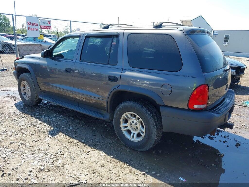 1D4HS38N93F515064 2003 DODGE DURANGO photo no. 3