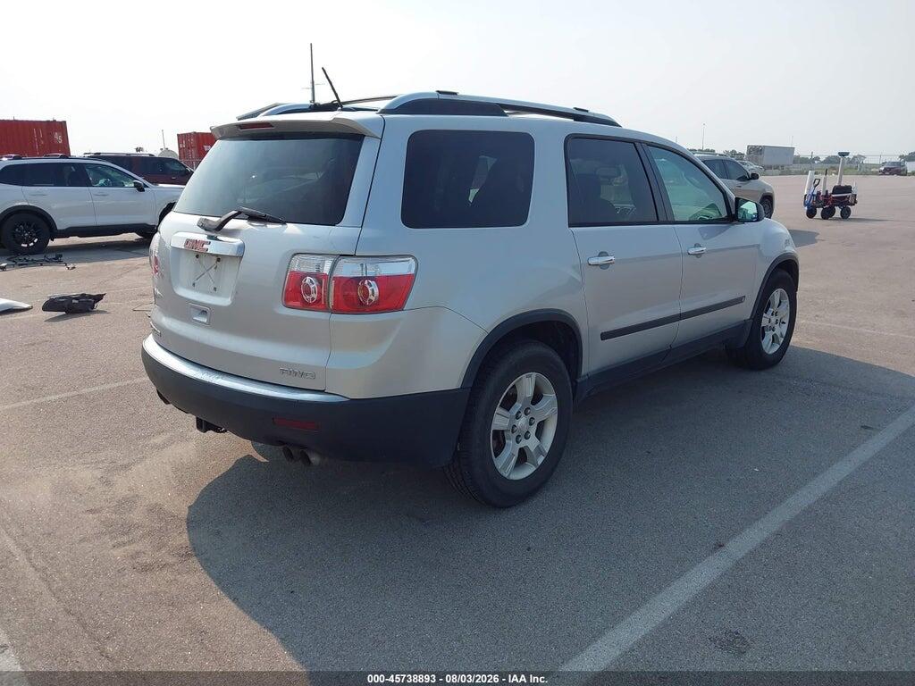 1GKEV13D79J191925 2009 GMC ACADIA photo no. 4