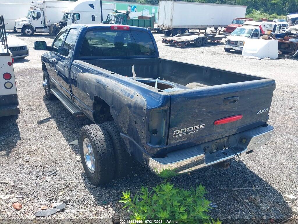 3D7MU48D13G766216 2003 DODGE RAM 3500 photo no. 3