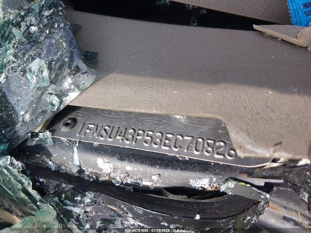 1FMSU43P53EC70826 2003 FORD EXCURSION photo no. 9