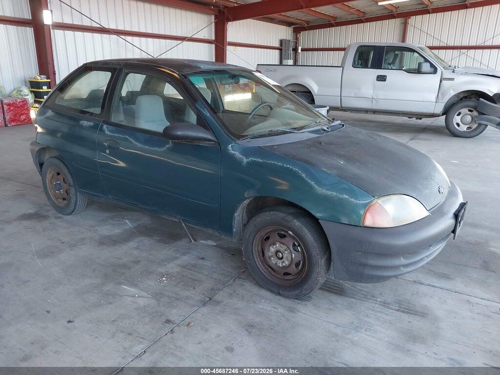 1998 CHEVROLET METRO 2C1MR2266W6732490
