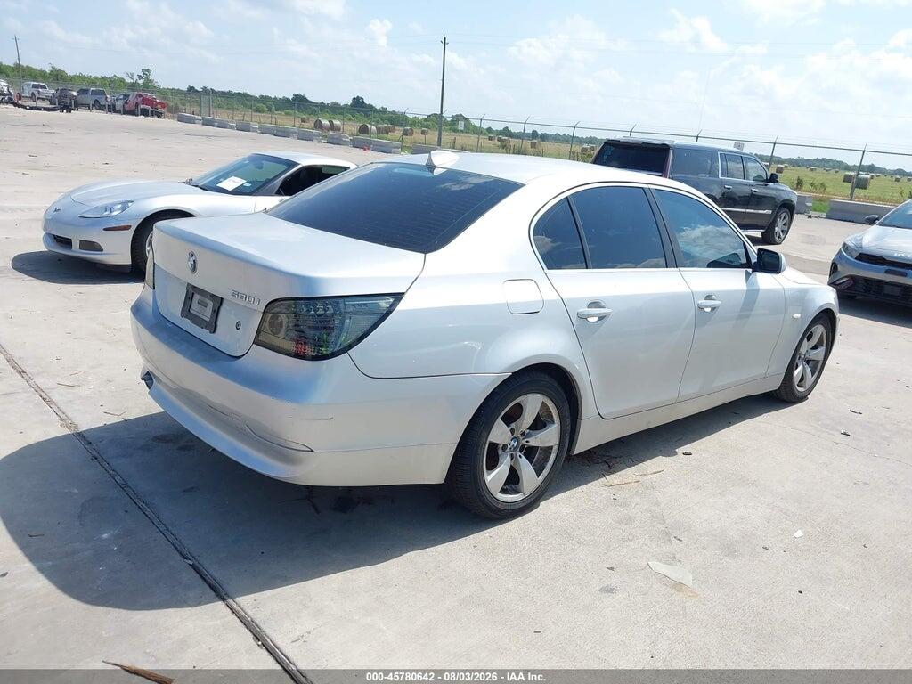 WBANE73506CM38626 2006 BMW 530I photo no. 4