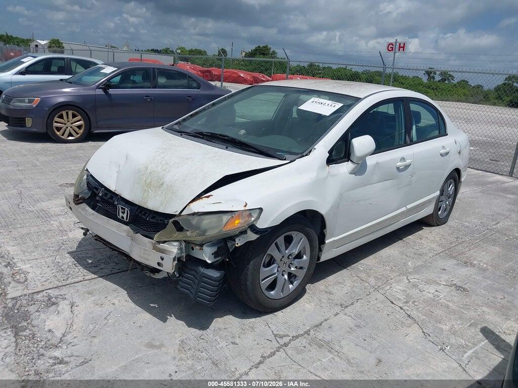 2HGFA16549H322005 2009 HONDA CIVIC photo no. 2