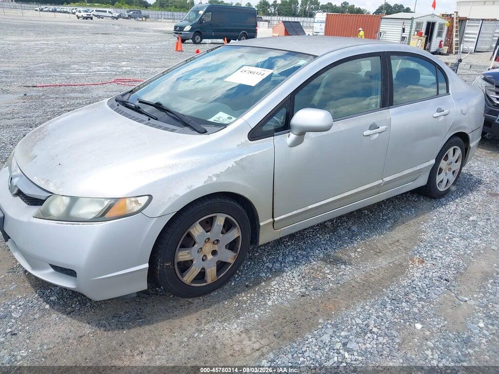 19XFA16549E025827 2009 HONDA CIVIC photo no. 2
