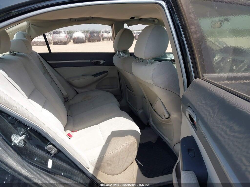 JHMFA36259S003459 2009 HONDA CIVIC HYBRID photo no. 8