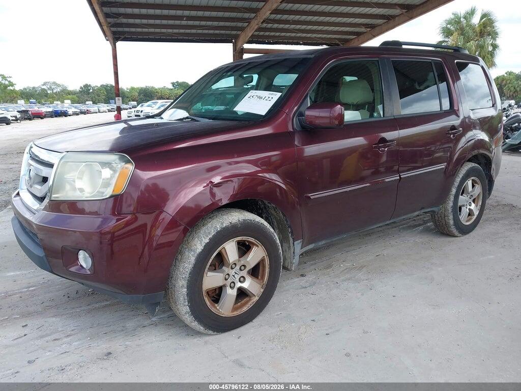 5FNYF48419B010552 2009 HONDA PILOT photo no. 2