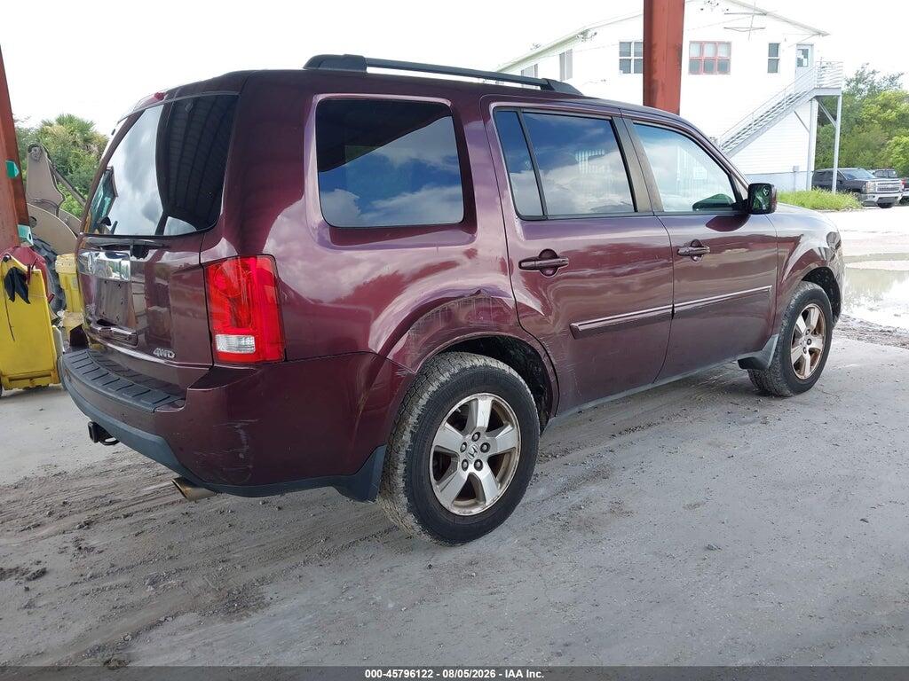 5FNYF48419B010552 2009 HONDA PILOT photo no. 4