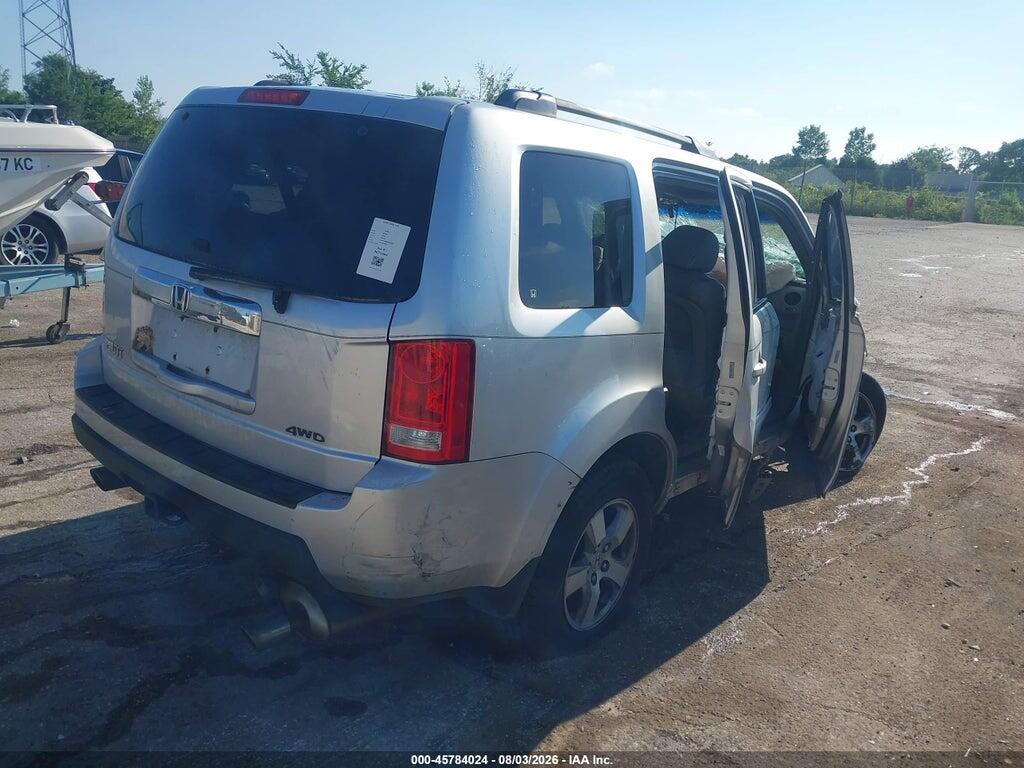 5FNYF48589B004224 2009 HONDA PILOT photo no. 4