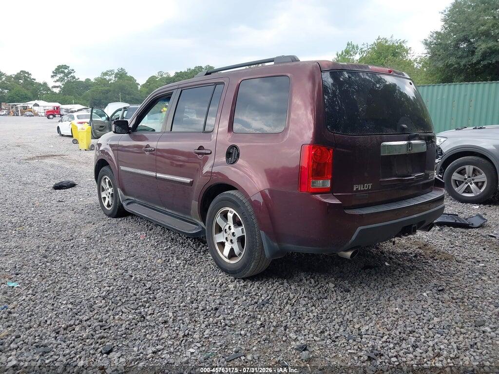 5FNYF38869B011595 2009 HONDA PILOT photo no. 3
