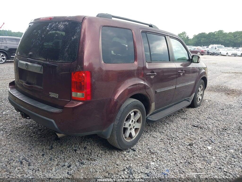 5FNYF38869B011595 2009 HONDA PILOT photo no. 4
