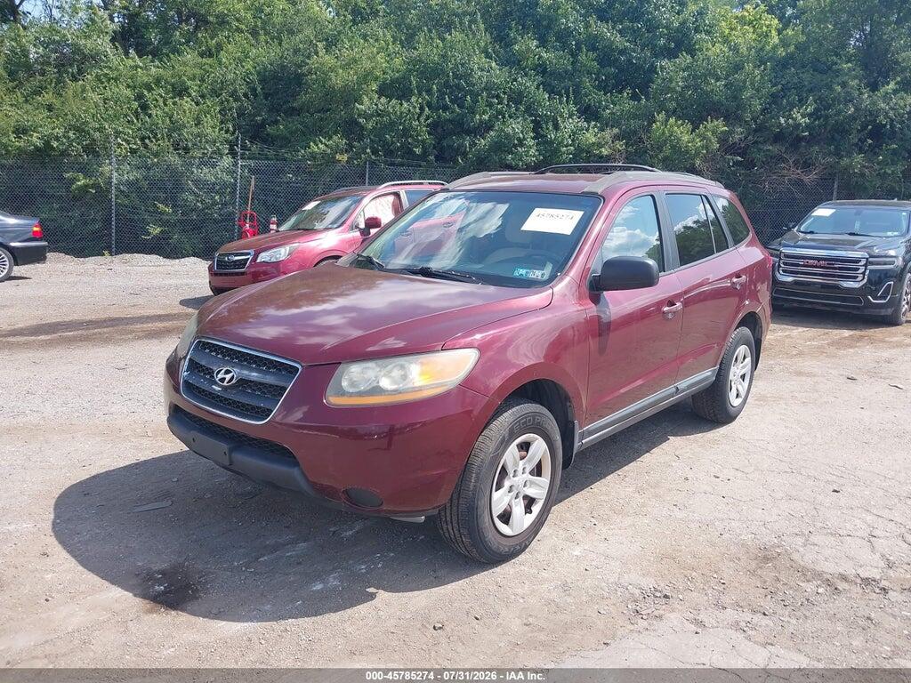 5NMSG73D79H282940 2009 HYUNDAI SANTA FE photo no. 2
