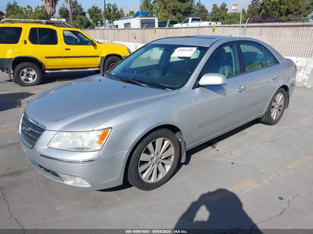 5NPEU46F69H534987 2009 HYUNDAI SONATA photo no. 2