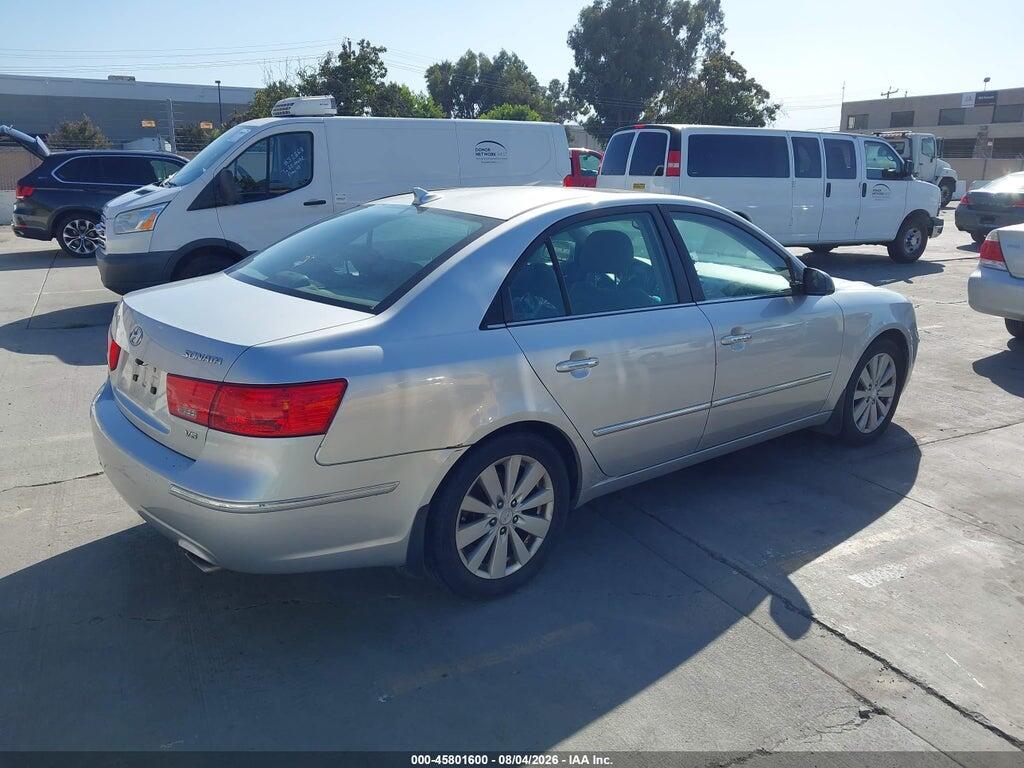 5NPEU46F69H534987 2009 HYUNDAI SONATA photo no. 4