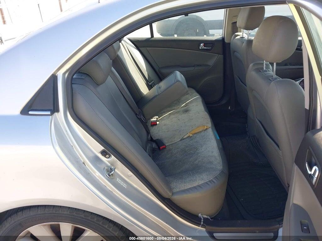 5NPEU46F69H534987 2009 HYUNDAI SONATA photo no. 8