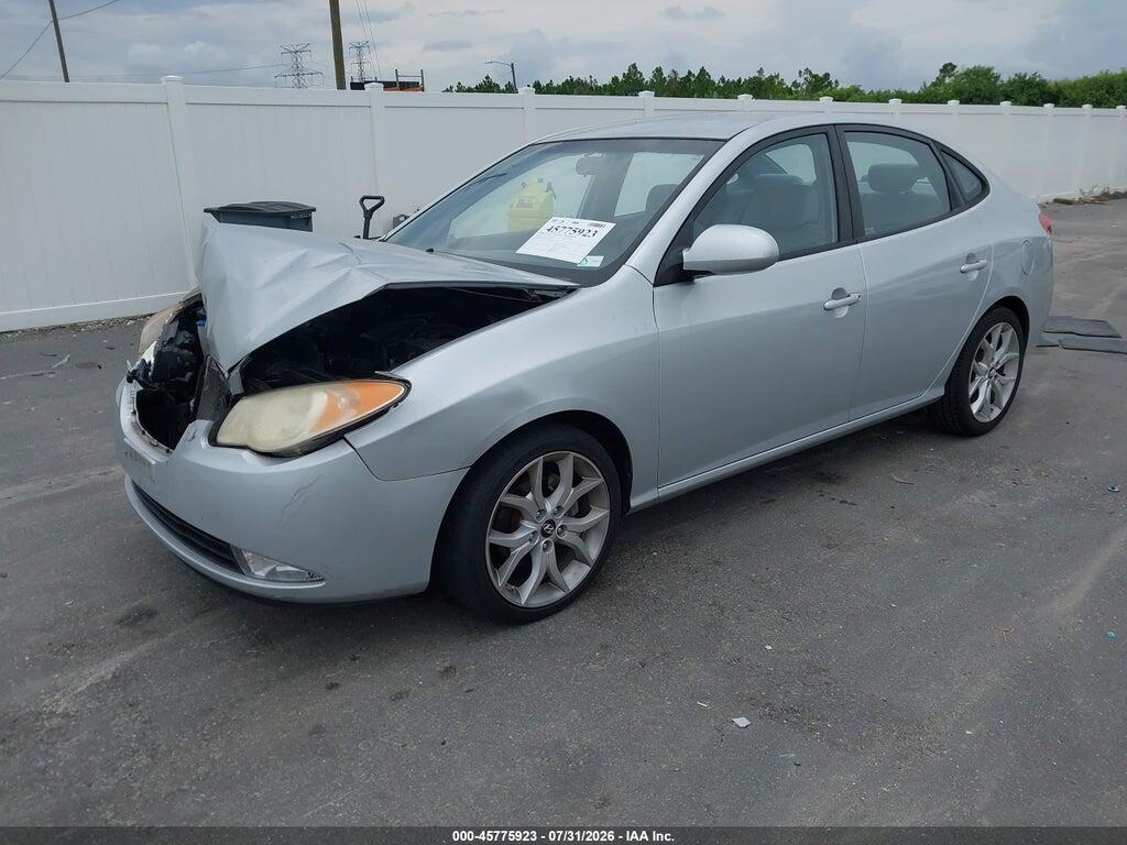 KMHDU46D19U589634 2009 HYUNDAI ELANTRA photo no. 2
