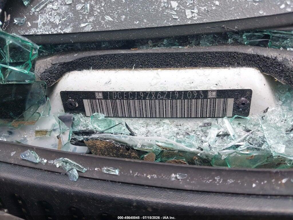 1GCEC19Z86Z191093 2006 CHEVROLET SILVERADO 1500 photo no. 12